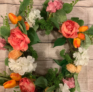 Mixed Flower Wreath