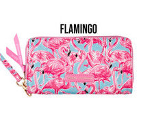 Simply Southern Phone Wallet Flamingo
