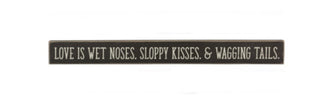 Dog Wood Block Sign