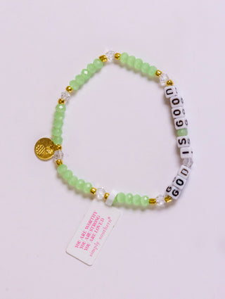 Simply Southern Bracelet Positive God is Good