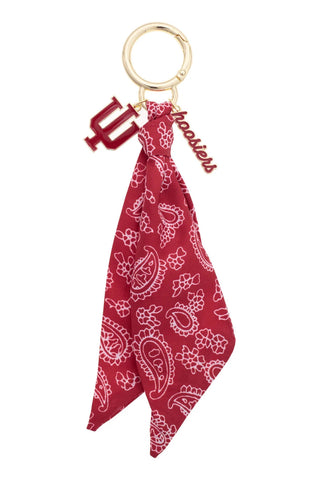 Canvas Style Indiana Hoosiers Logo Bandana Bag Charm