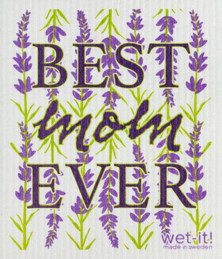 Wet It! Best Mom Swedish Dishcloth