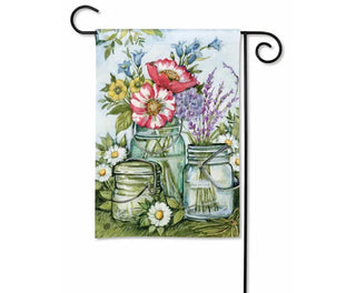 Fresh Picked Flowers Garden Flag