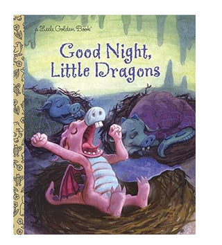 A Little Golden Book Good Night, Little Dragons
