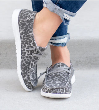 Gypsy Jazz Cheetah 2 Slip On Gray