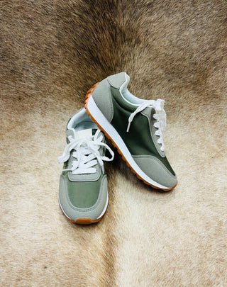Very G Joel Lace Up Sneakers Olive