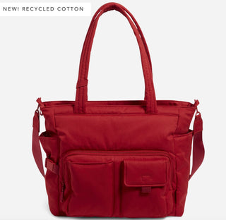 Vera Bradley Utility Tote Cardinal Red