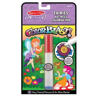 Melissa & Doug On the Go Colorblast No-Mess Coloring Pad Fairies