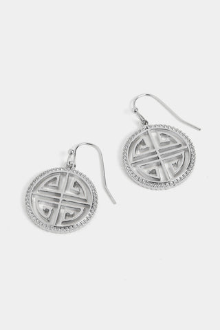 Whispers Labyinth Crest Earrings WN004770