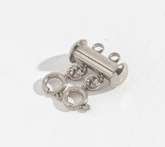 Layer Me Double Strand Magnetic Layering Clasp Silver