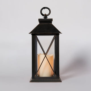Copper Flameless Lantern