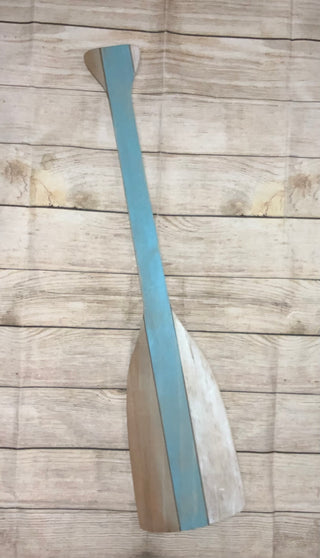 Wooden Oar Decor