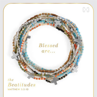 Coco+Carmen Beatitude Cross Bracelet Silver