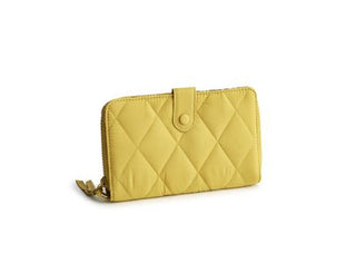 Vera Bradley Nylon Large Tab Wallet Golden Olive