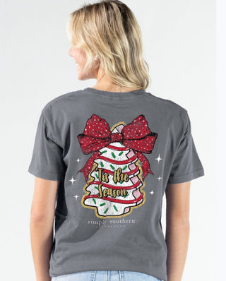 Simply Southern Short Sleeve Tee Cake Washed Coal