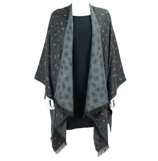 Britt's Knits Snow Leopard Wrap