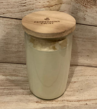Swan Creek Logo Jar Peppermint Twist 12oz