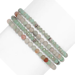 My Fun Colors Spiritual Gemstone Bracelet Amazonite