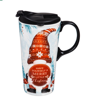 Christmas Gnome Ceramic Cup & Puzzle Gift Set