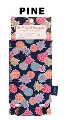 Simply Southern Slim Can Holder Pineapple