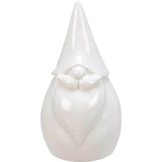 Ceramic White Santa