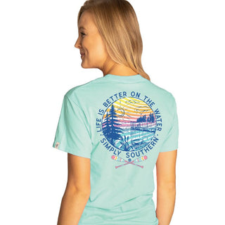 Water Celedon Tee