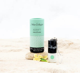 Mix-o-logie Mini Rollerball Perfume Keychain Adrift (Sun & Sea)