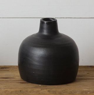 Black Matte Vase Small