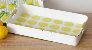Metal Lemon Tray Small