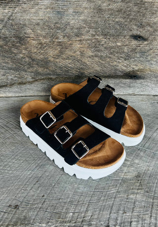 Very G Plaza Platform Sandal Black