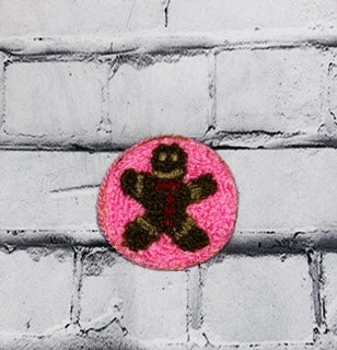 Simply Southern Water Absorbent Holiday Car Coaster Gingerbread Man