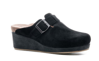 Corkys Banks Clogs Black Suede