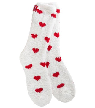 World's Softest Crew Socks Heartfelt