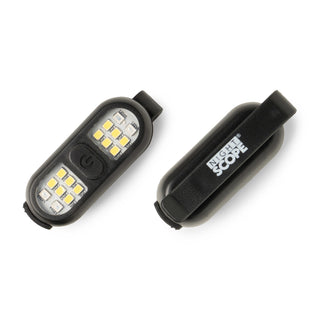 Night Scope LED Rechargeable Clip-On Light Black