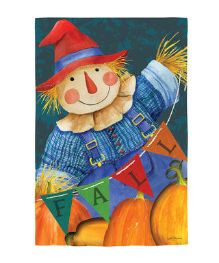 Fall Fella Scarecrow Standard House Flag