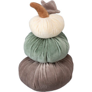 Velvet Pumpkin Stack