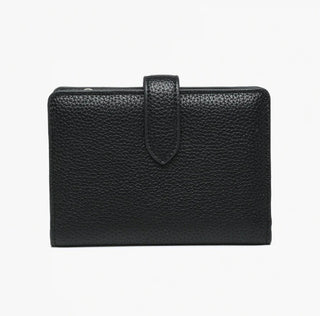 Jen & Co Jane Snap Wallet Black WL2612