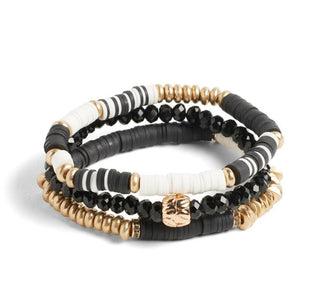 Coco + Carmen Bundled Heishi Bead Bracelet 2135387