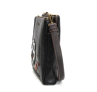 Chala 854 Merry Messenger Paw Print Black