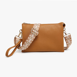 Jen & Co Izzy Crossbody Camel M2056