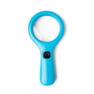 Modern Monkey Get a Clue LED Magnifying Glass Blue