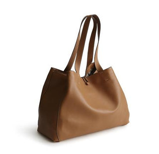 Vera Bradley Leather Hathaway Tote Roasted Pecan