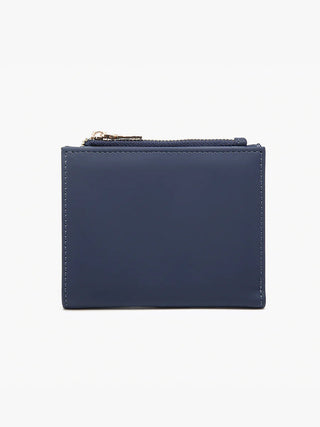 Jen & Co Alannah Zip Top Wallet Navy WL2592
