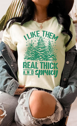 Kissed Apparel Thick & Sprucy T-Shirt Citron