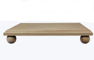 Wood Square Display Stand