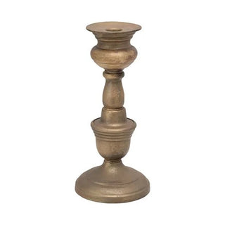 Metal Taper Holder w/Antique Brass Finish