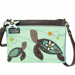 Chala 826 Mini Crossbody Turtle Light Blue
