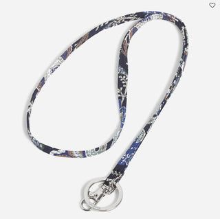 Vera Bradley Lanyard in Java Navy Camo