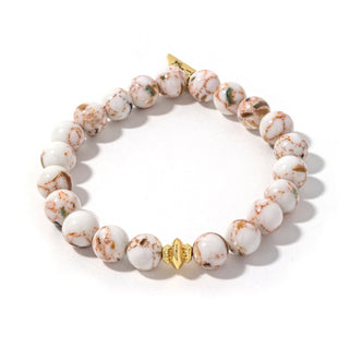 Olive Bracelet: Neutral / Plus Size 8"