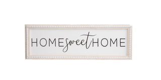 Home Sweet Home Beaded Wall Sign